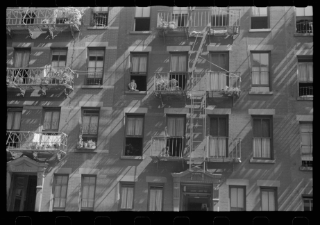 New York, New York. 61st Street between 1st and 3rd Avenues. House fronts. Library of Congress, Prints & Photographs Division, FSA/OWI Collection, LC-USF3301-006712-M5 (b&w film dup. neg.)