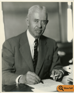 Joseph W. Bartlett, ca. 1940. Special Collections and University Archives, University of Massachusetts Amherst Libraries